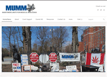 Tablet Screenshot of mumm.ca