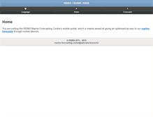 Tablet Screenshot of m.mumm.ac.be